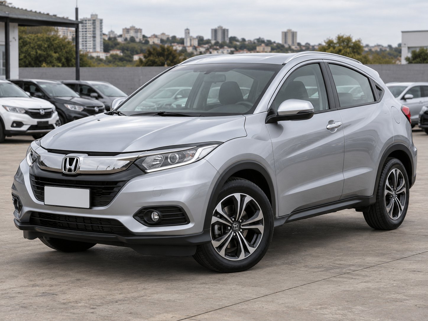 Honda HR-V EX prata, foto demonstrativa